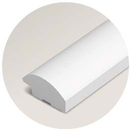 Polymer additional profile for 3D-panel 