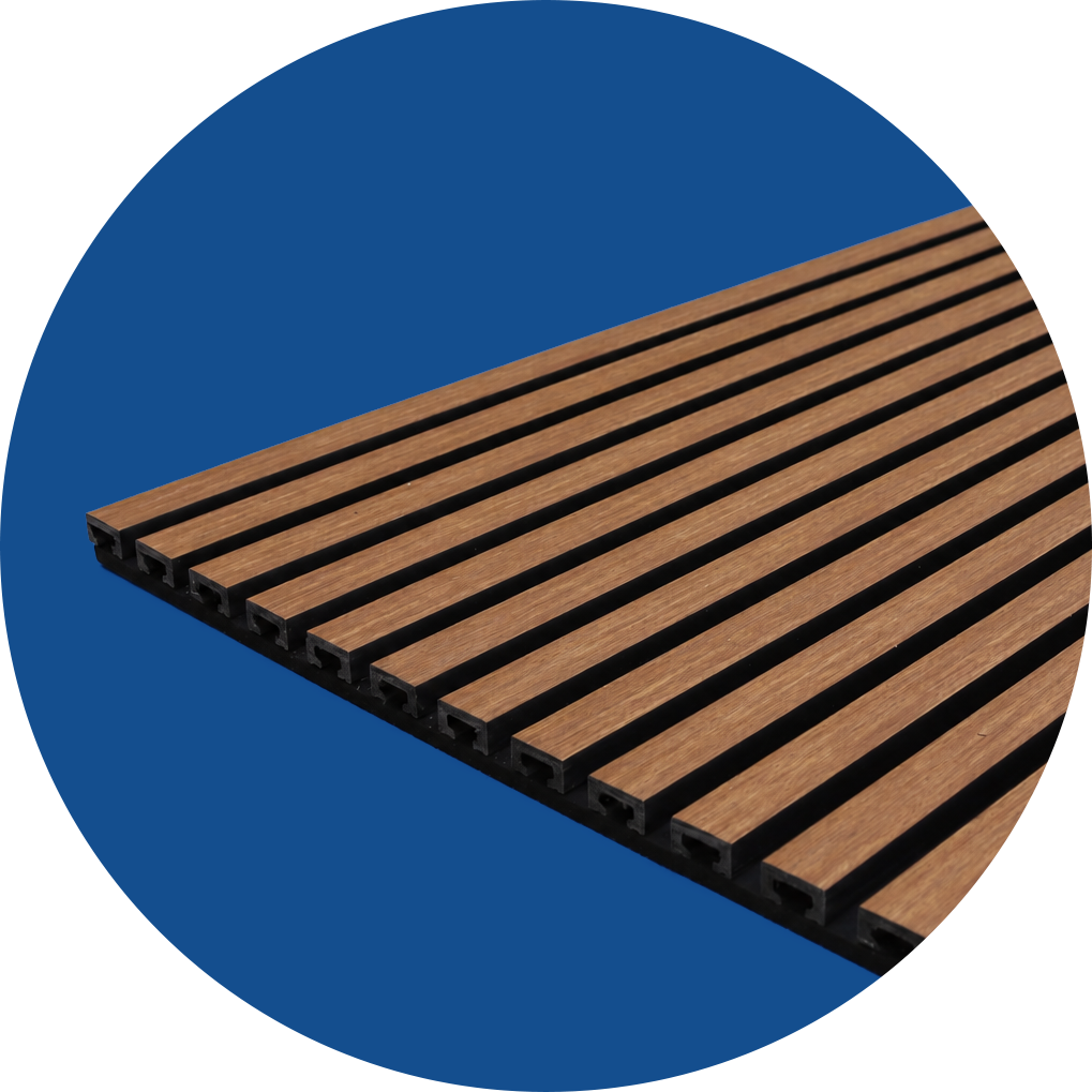 Decorative acoustic 3D-panels